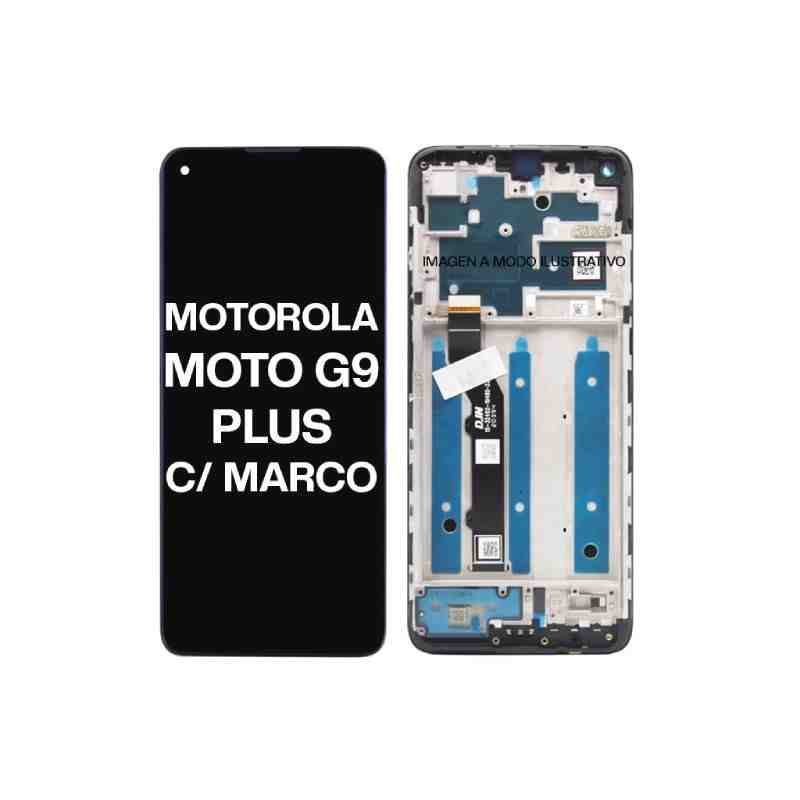 MODULO MOTOROLA MOTO G9 PLUS CON MARCO
